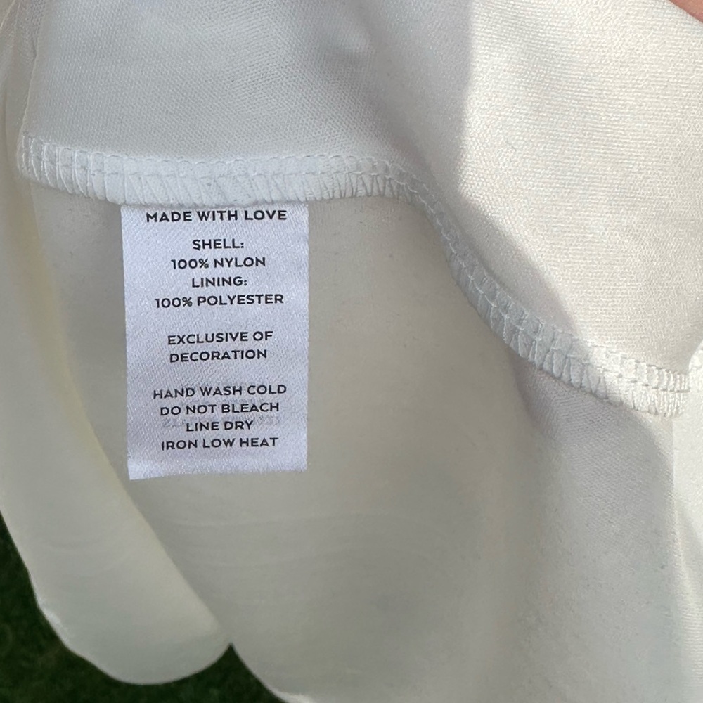 Lulus White Lace Bustier Midi Dress NWT Bridal Shower Midi Wedding Homecoming - Picture 6 of 9